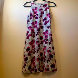 Floral A-line Dress - never worn NWT!